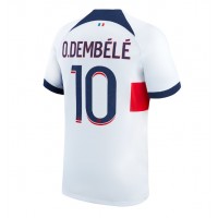 Stroje piłkarskie Paris Saint-Germain Ousmane Dembele #10 Koszulka Wyjazdowej 2023-24 Krótki Rękaw